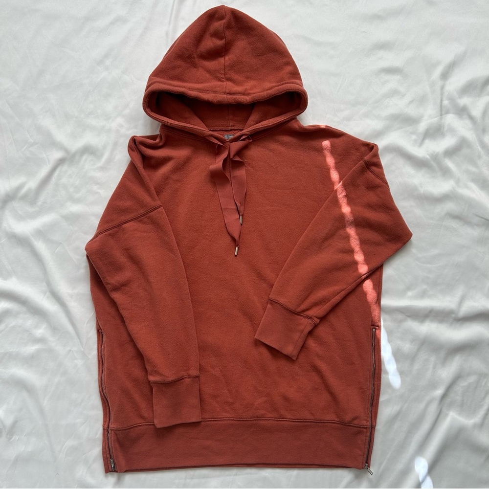 Aerie Pullover Hoodie Salmon Pink Size Large